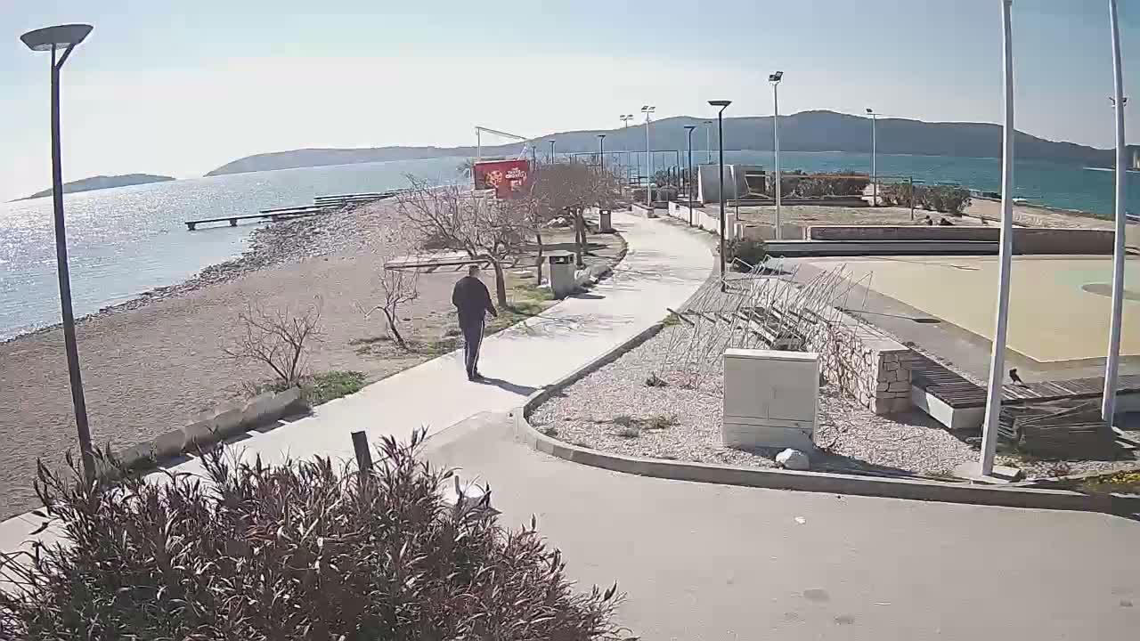 Riviera Brodarica Beach & Adriatic Dalmatia Coast Live Cam - Sibenic, Šibenik-Knin, Croatia