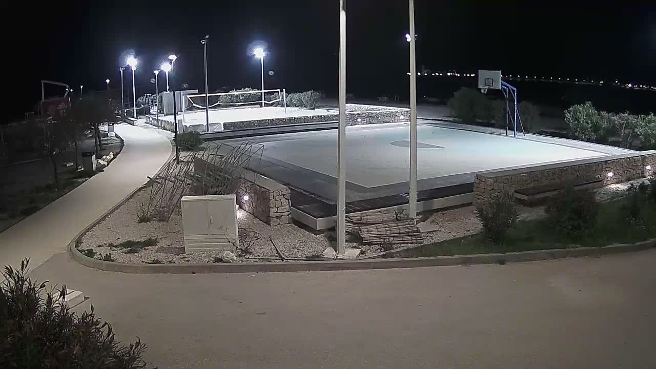Riviera Brodarica Beach & Adriatic Dalmatia Coast Live Cam - Sibenic, Šibenik-Knin, Croatia