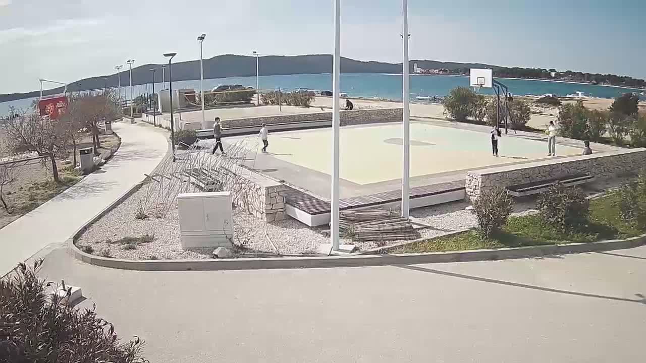 Riviera Brodarica Beach & Adriatic Dalmatia Coast Live Cam - Sibenic, Šibenik-Knin, Croatia