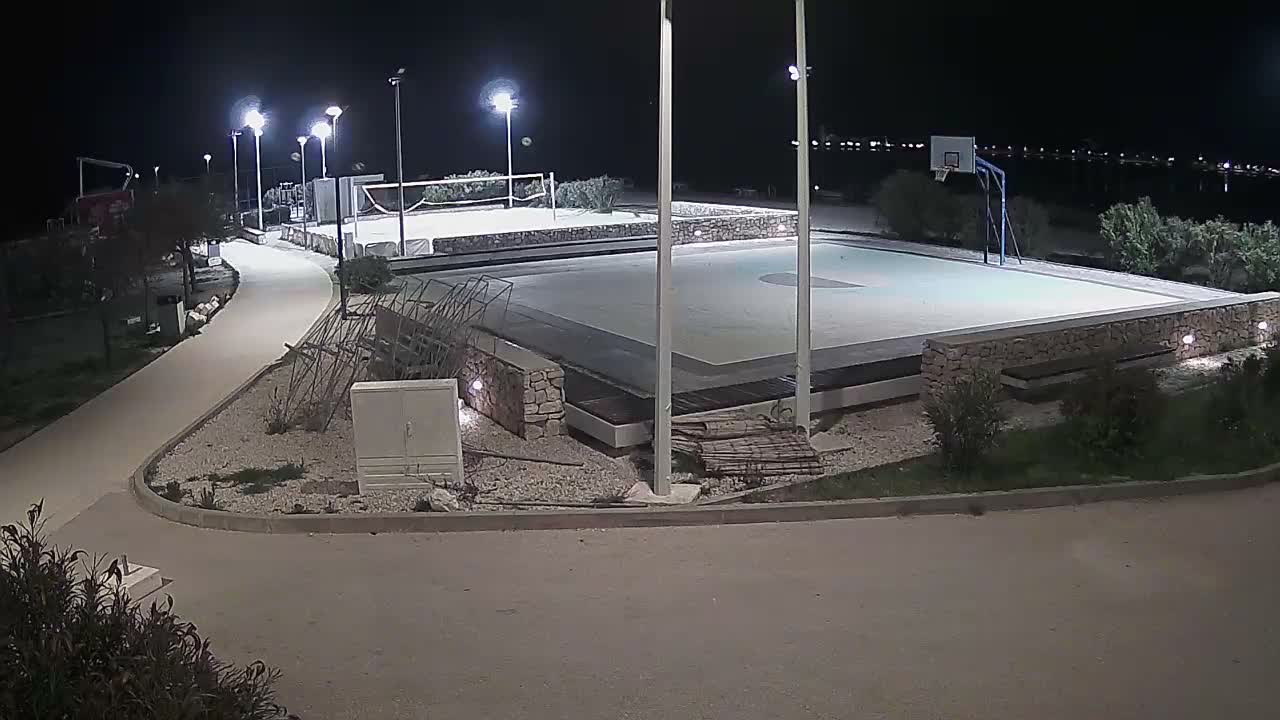 Riviera Brodarica Beach & Adriatic Dalmatia Coast Live Cam - Sibenic, Šibenik-Knin, Croatia