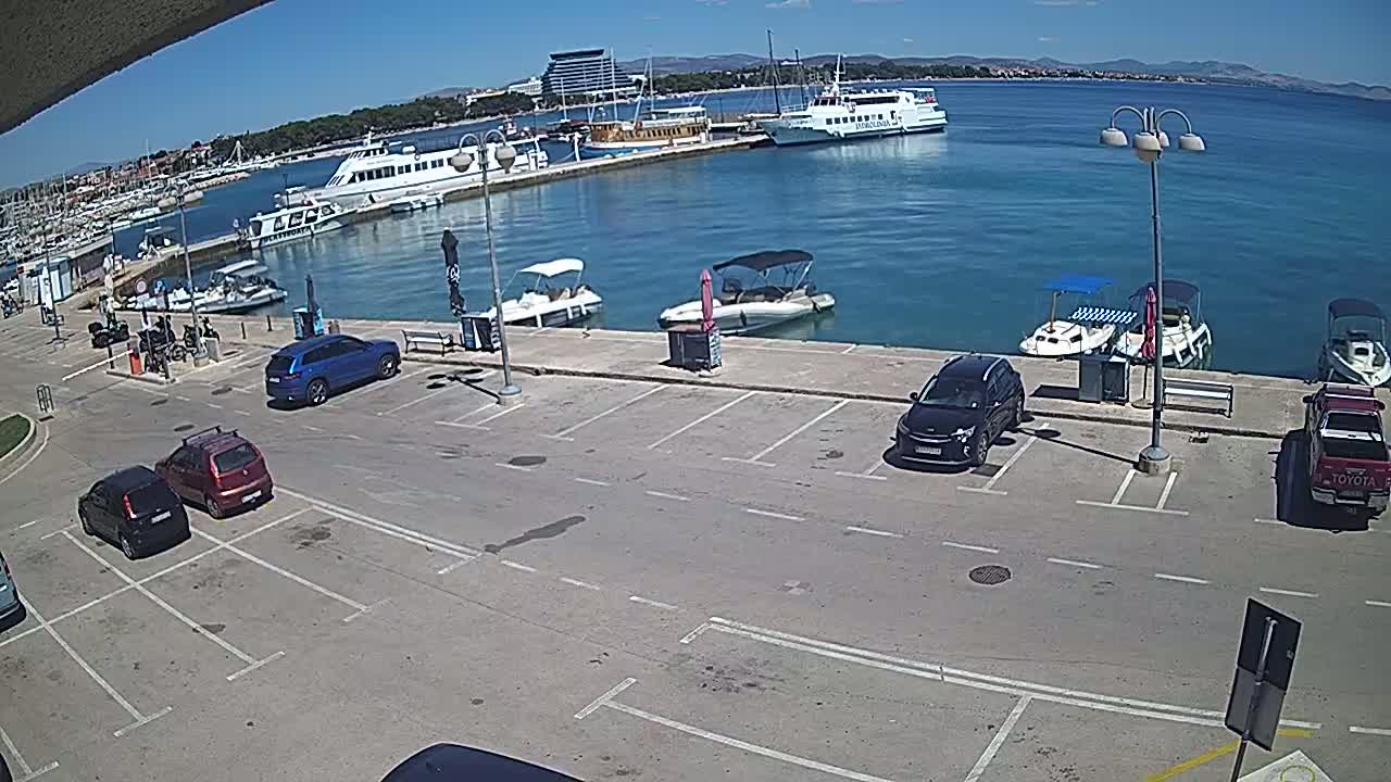 Vodice ACI Marina & Adriatic Coast Live Cam - Vodice, Šibenik-Knin, Croatia