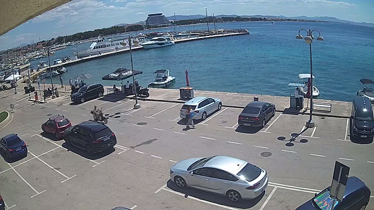 Vodice ACI Marina & Adriatic Coast Live Cam - Vodice, Šibenik-Knin, Croatia