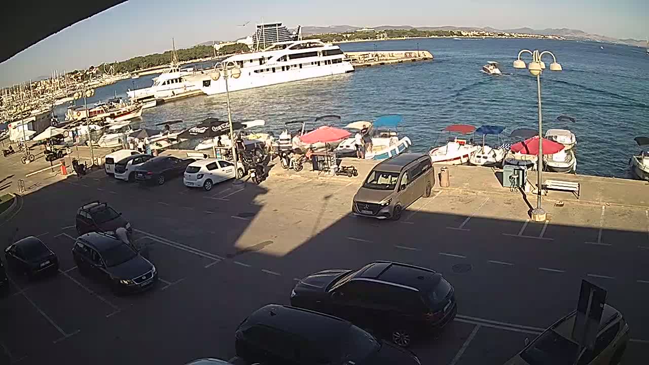 Vodice ACI Marina & Adriatic Coast Live Cam - Vodice, Šibenik-Knin, Croatia