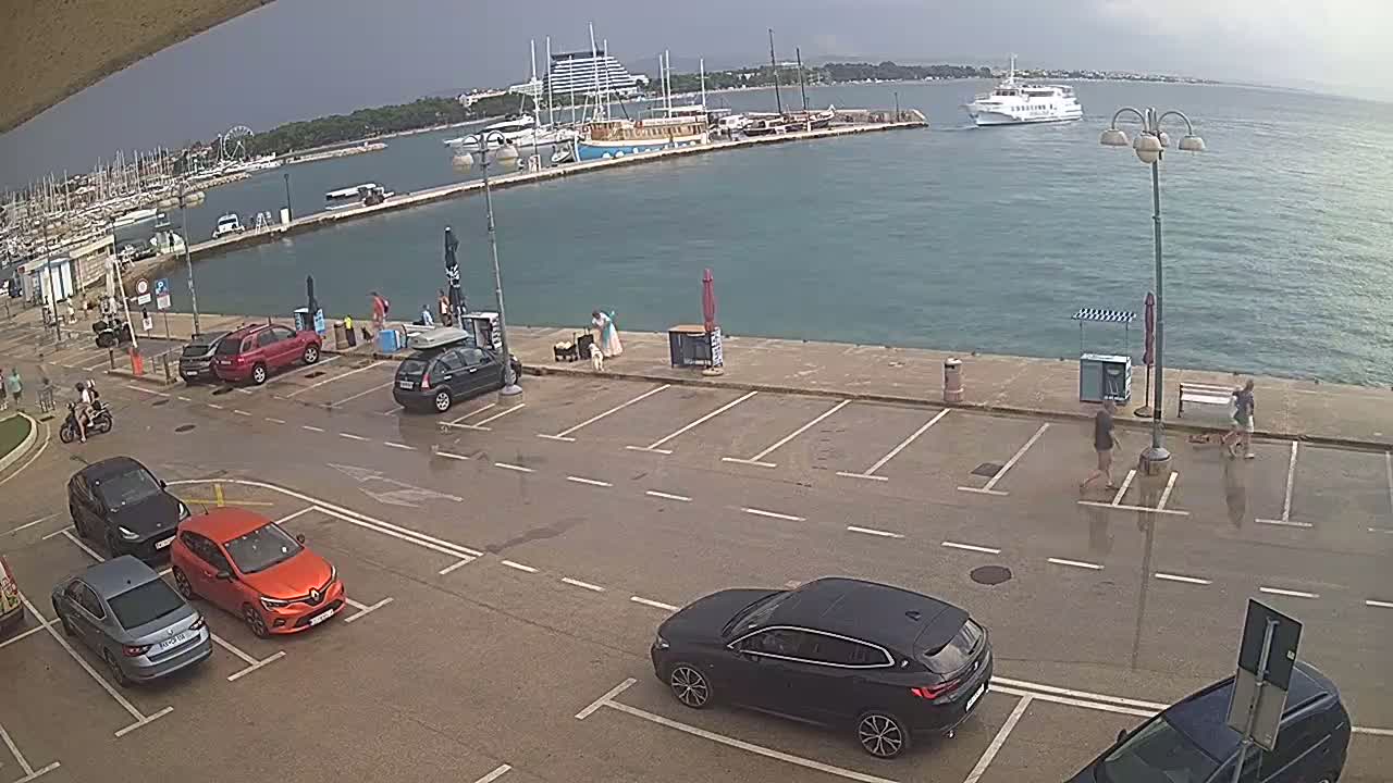 Vodice ACI Marina & Adriatic Coast Live Cam - Vodice, Šibenik-Knin, Croatia