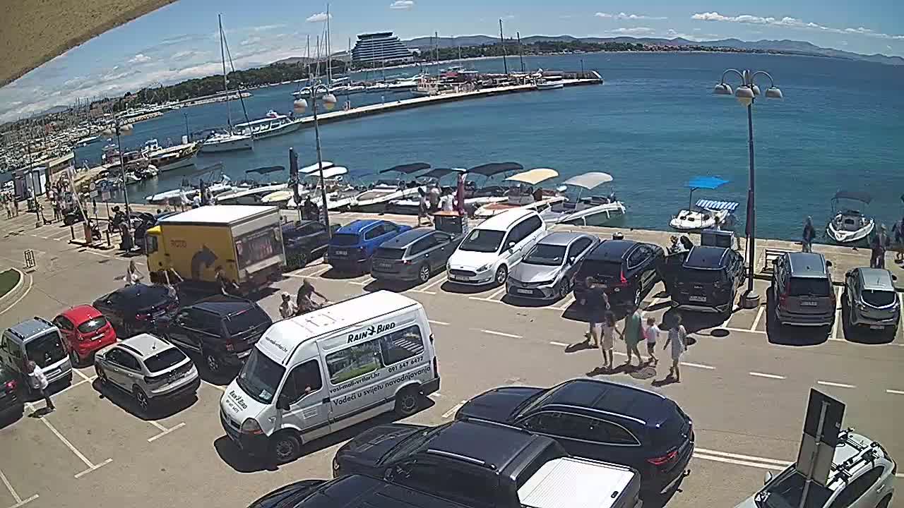 Vodice ACI Marina & Adriatic Coast Live Cam - Vodice, Šibenik-Knin, Croatia