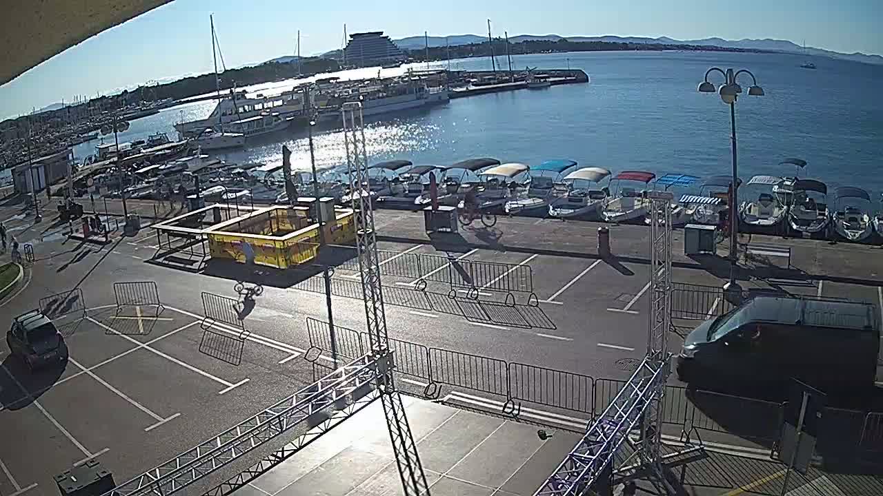 Vodice ACI Marina & Adriatic Coast Live Cam - Vodice, Šibenik-Knin, Croatia