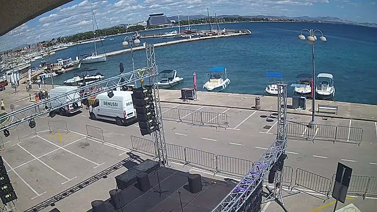 Vodice ACI Marina & Adriatic Coast Live Cam - Vodice, Šibenik-Knin, Croatia