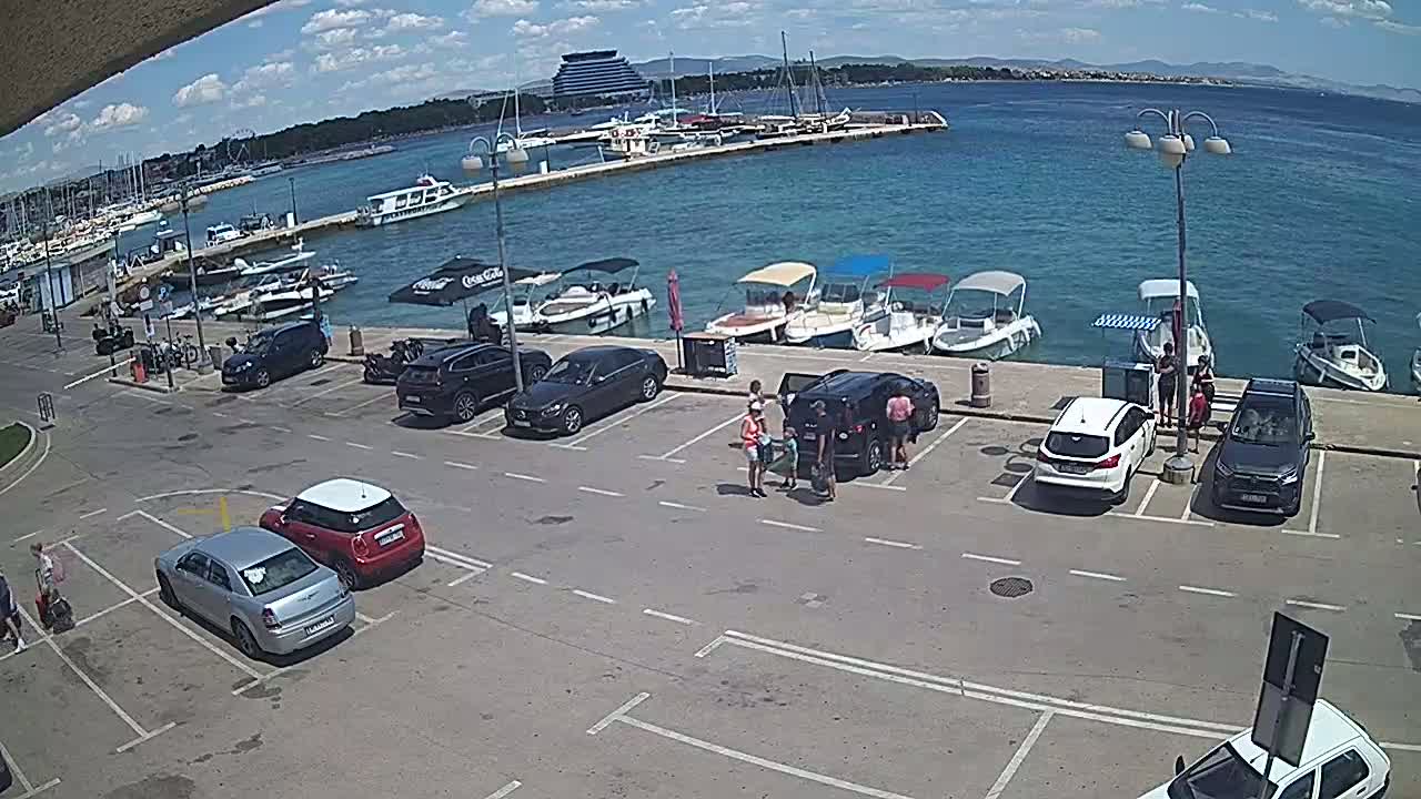 Vodice ACI Marina & Adriatic Coast Live Cam - Vodice, Šibenik-Knin, Croatia