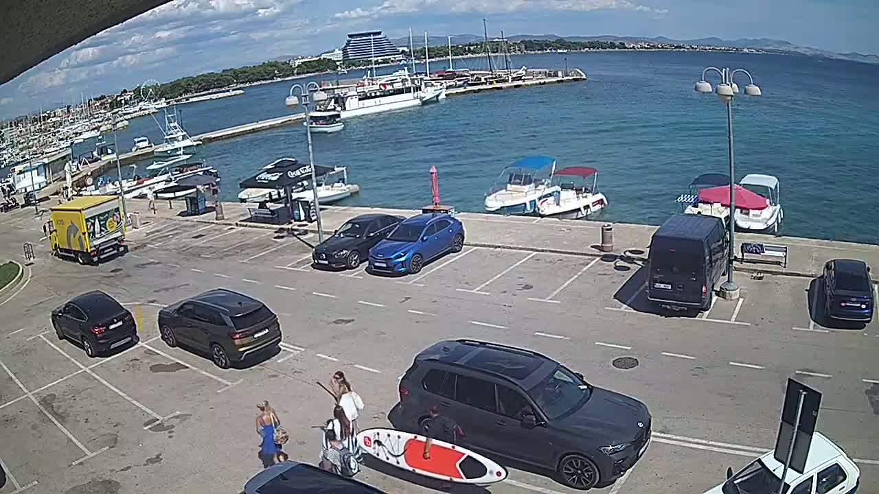 Vodice ACI Marina & Adriatic Coast Live Cam - Vodice, Šibenik-Knin, Croatia