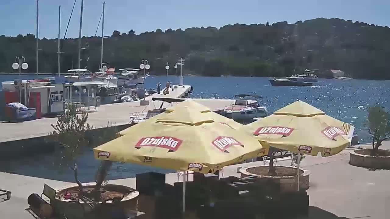 Otok Kaprije Island Village & Marine Live Cam - Karprije, Otok Kaprije, Šibenik-Knin, Croatia