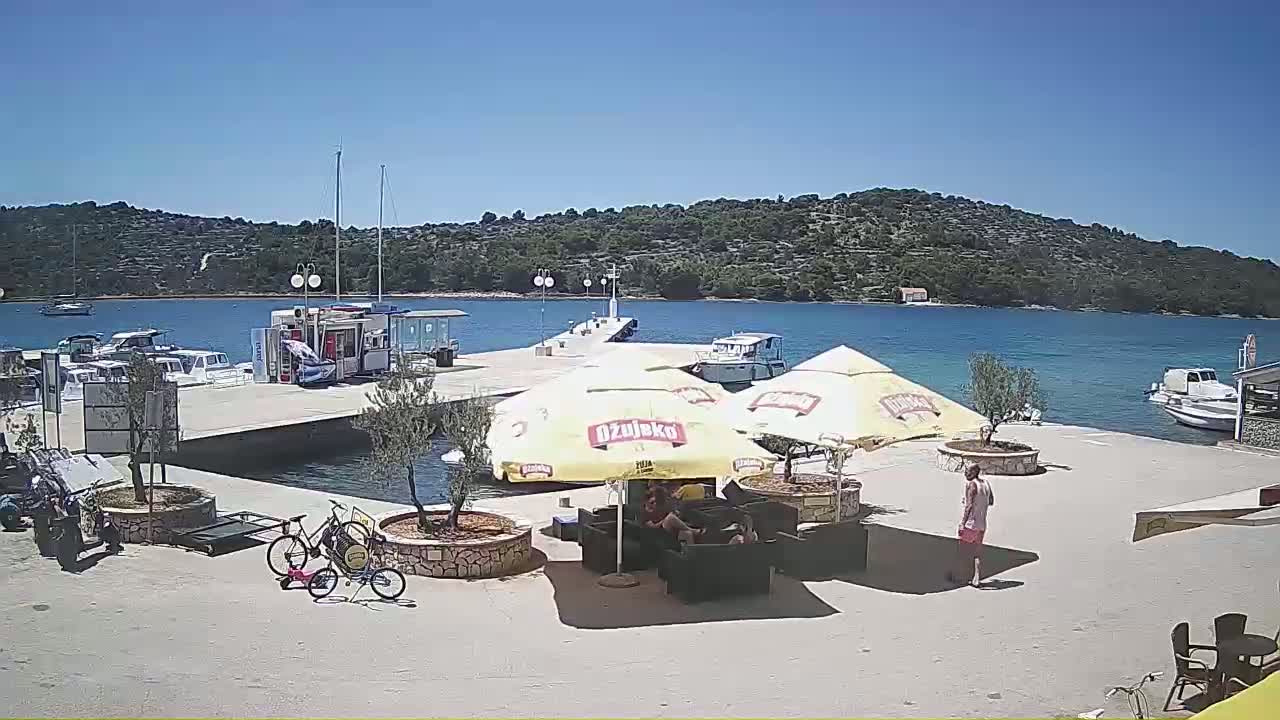 Otok Kaprije Island Village & Marine Live Cam - Karprije, Otok Kaprije, Šibenik-Knin, Croatia