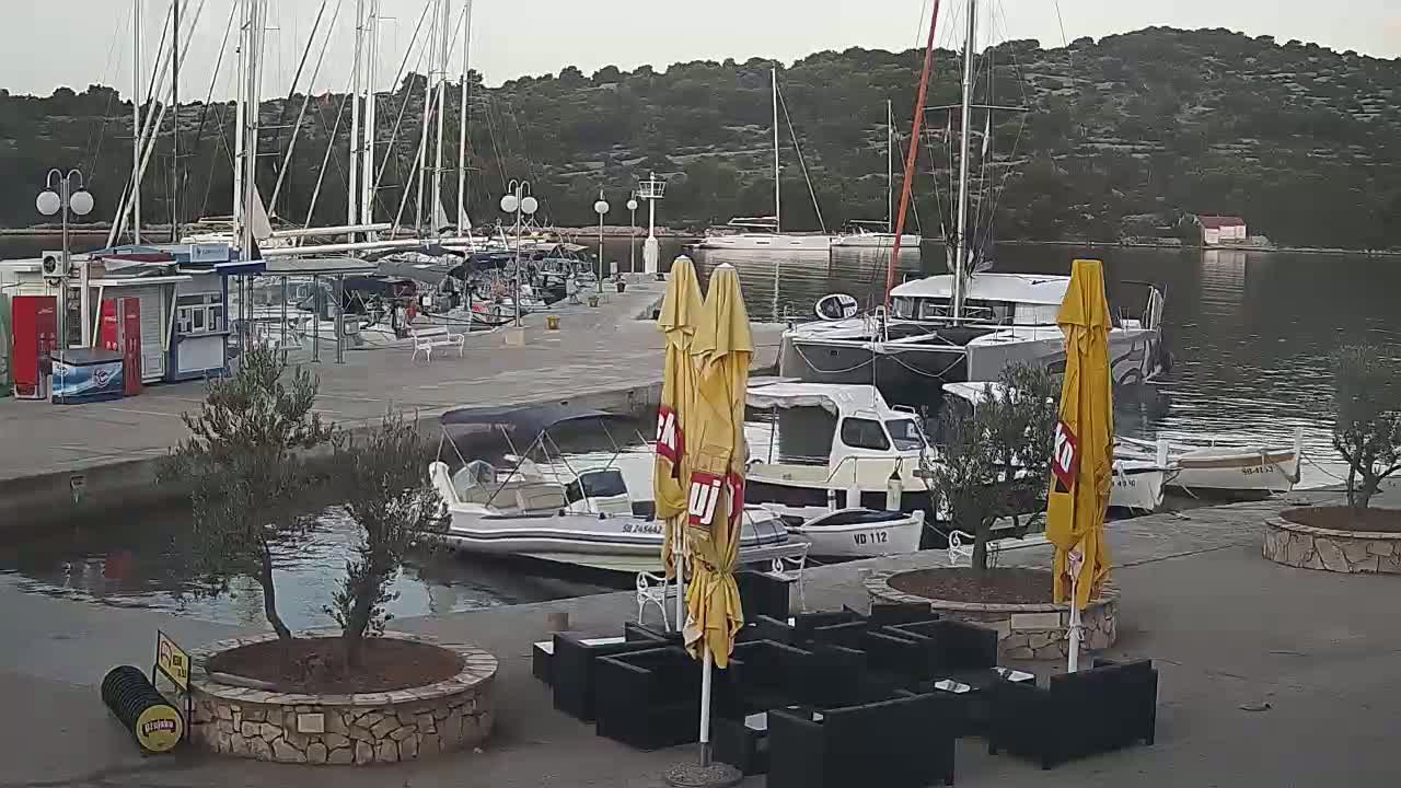 Otok Kaprije Island Village & Marine Live Cam - Karprije, Otok Kaprije, Šibenik-Knin, Croatia