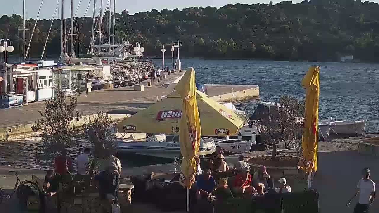 Otok Kaprije Island Village & Marine Live Cam - Karprije, Otok Kaprije, Šibenik-Knin, Croatia