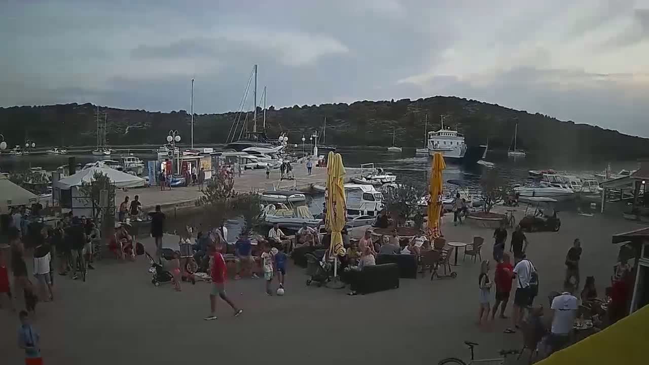 Otok Kaprije Island Village & Marine Live Cam - Karprije, Otok Kaprije, Šibenik-Knin, Croatia