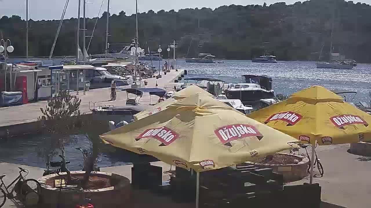 Otok Kaprije Island Village & Marine Live Cam - Karprije, Otok Kaprije, Šibenik-Knin, Croatia