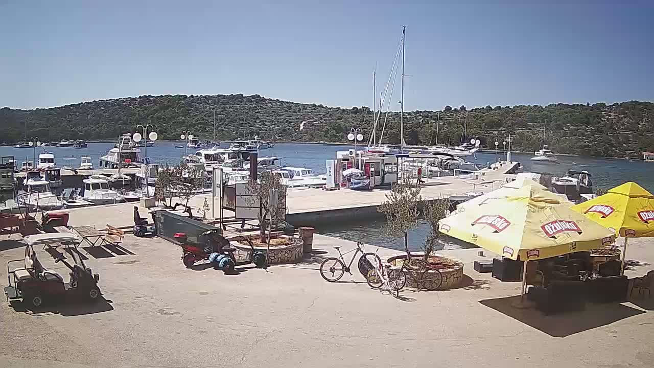 Otok Kaprije Island Village & Marine Live Cam - Karprije, Otok Kaprije, Šibenik-Knin, Croatia