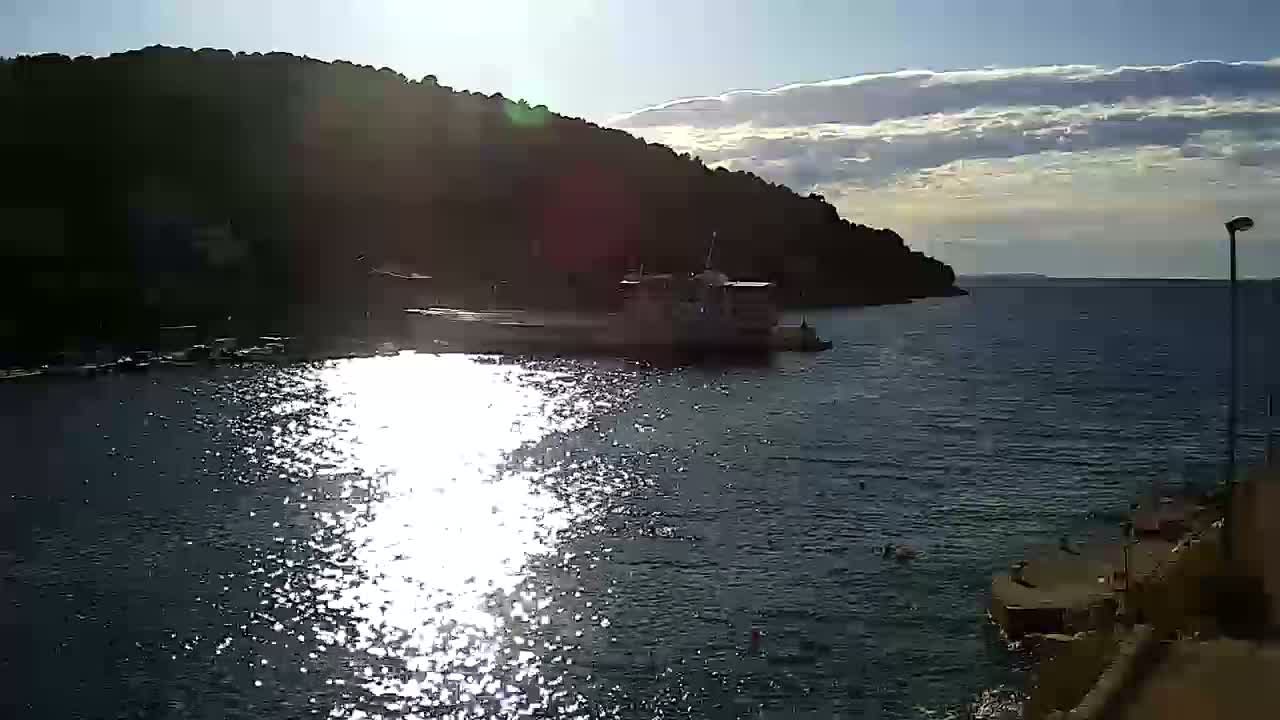 Otok Žirje Island Uvala Buna Cove Village & Port Live Cam - Zirje, Otok Zirje, Šibenik-Knin, Croatia