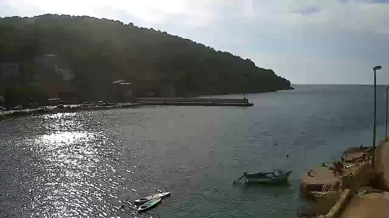 Otok Žirje Island Uvala Buna Cove Village & Port Live Cam - Zirje, Otok Zirje, Šibenik-Knin, Croatia