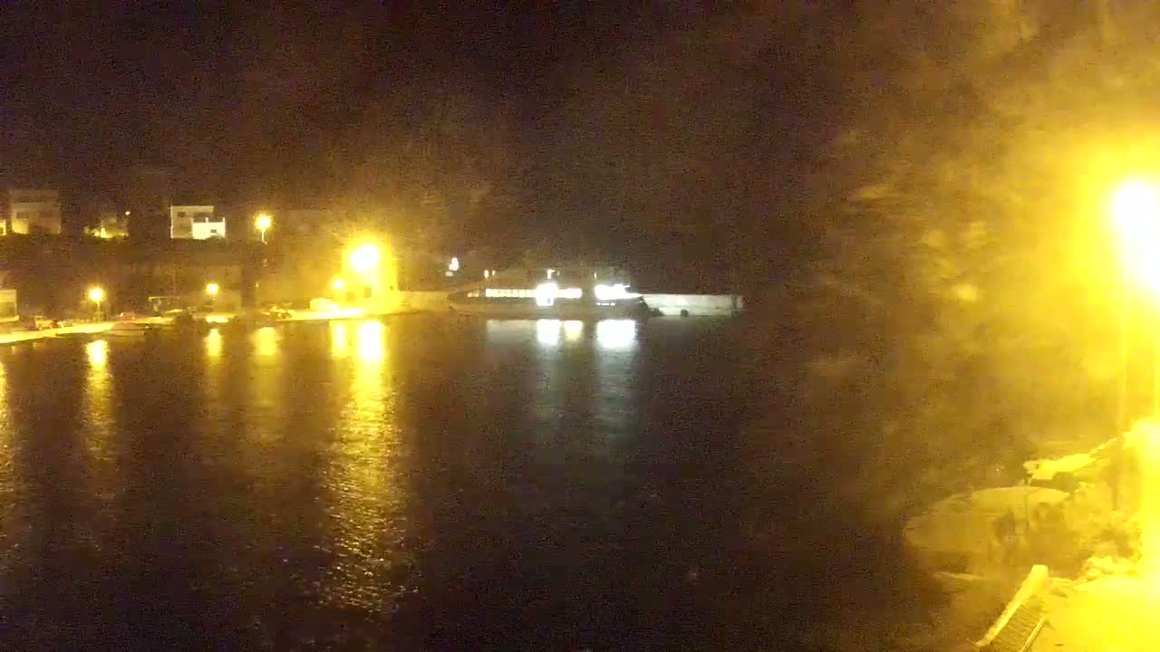 Otok Žirje Island Uvala Buna Cove Village & Port Live Cam - Zirje, Otok Zirje, Šibenik-Knin, Croatia