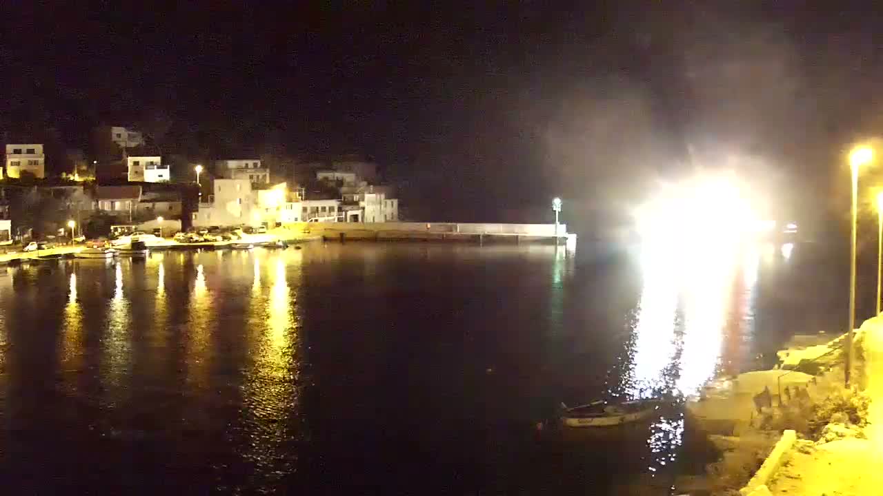 Otok Žirje Island Uvala Buna Cove Village & Port Live Cam - Zirje, Otok Zirje, Šibenik-Knin, Croatia
