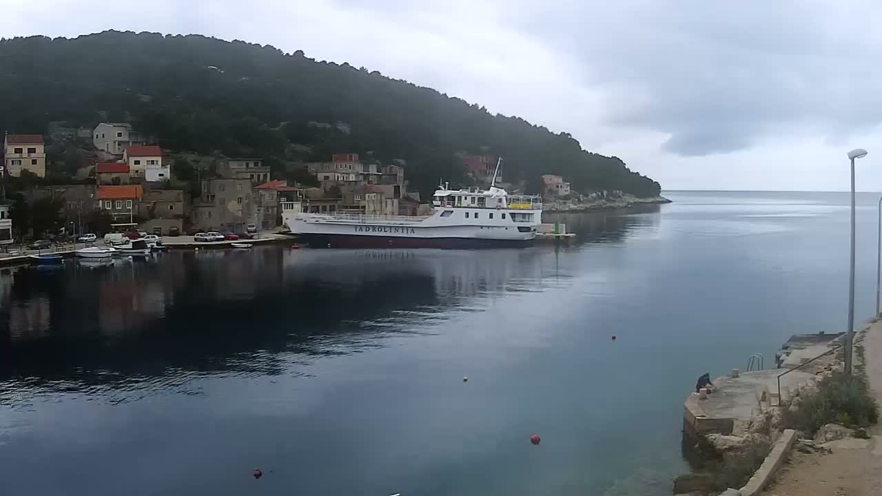 Otok Žirje Island Uvala Buna Cove Village & Port Live Cam - Zirje, Otok Zirje, Šibenik-Knin, Croatia