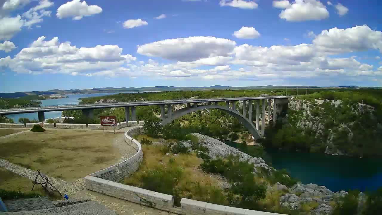 Most Krka Bridge & Krka River Live Cam - Skradin, Sibenik-Knin, Croatia