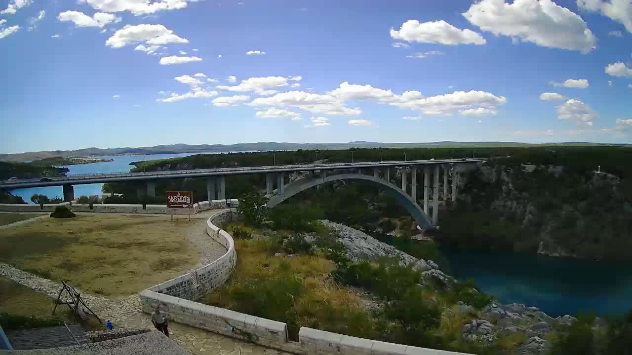 Most Krka Bridge & Krka River Live Cam - Skradin, Sibenik-Knin, Croatia