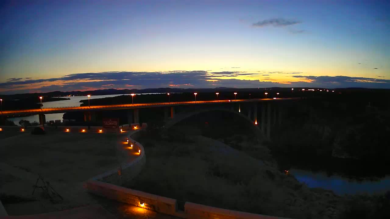 Most Krka Bridge & Krka River Live Cam - Skradin, Sibenik-Knin, Croatia