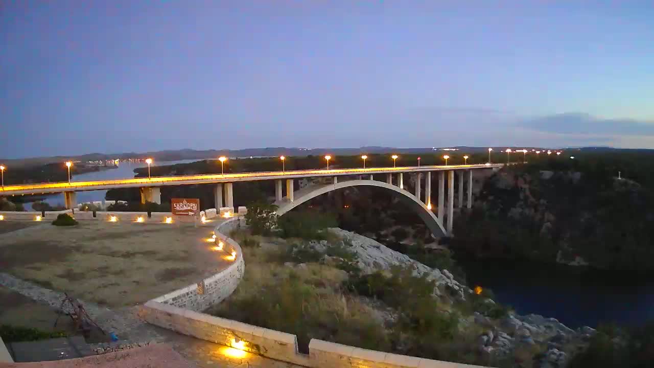 Most Krka Bridge & Krka River Live Cam - Skradin, Sibenik-Knin, Croatia