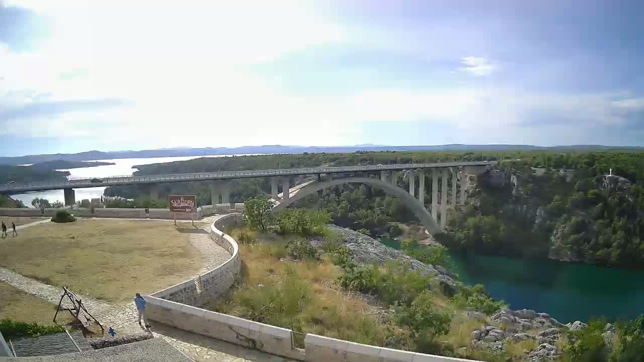 Most Krka Bridge & Krka River Live Cam - Skradin, Sibenik-Knin, Croatia