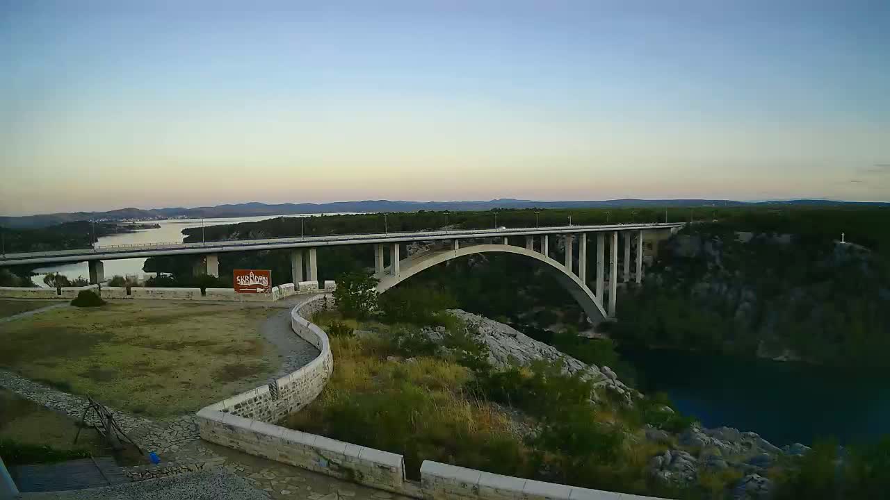 Most Krka Bridge & Krka River Live Cam - Skradin, Sibenik-Knin, Croatia