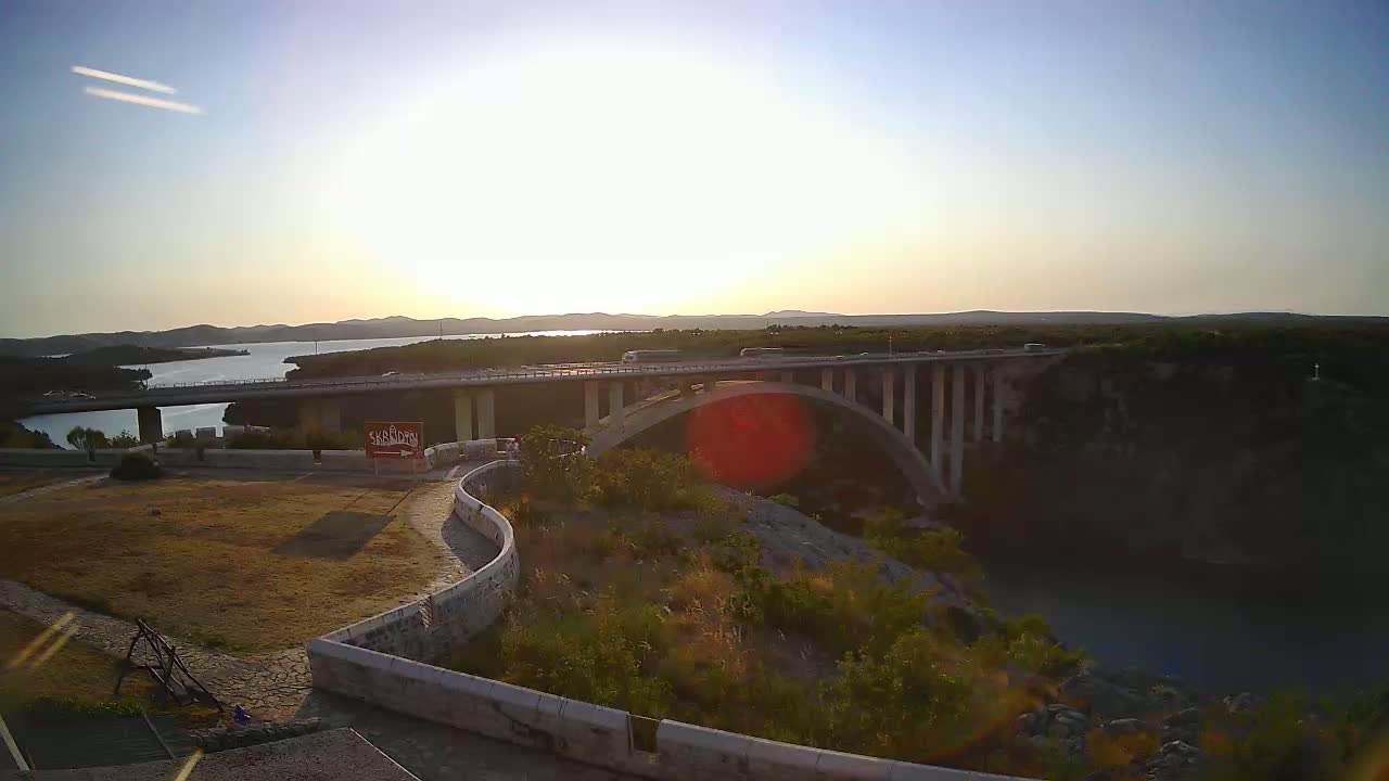 Most Krka Bridge & Krka River Live Cam - Skradin, Sibenik-Knin, Croatia