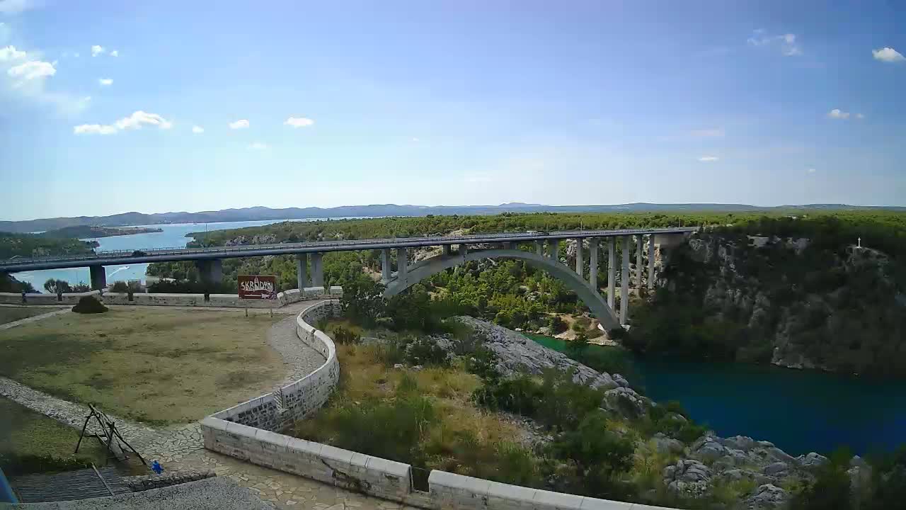 Most Krka Bridge & Krka River Live Cam - Skradin, Sibenik-Knin, Croatia