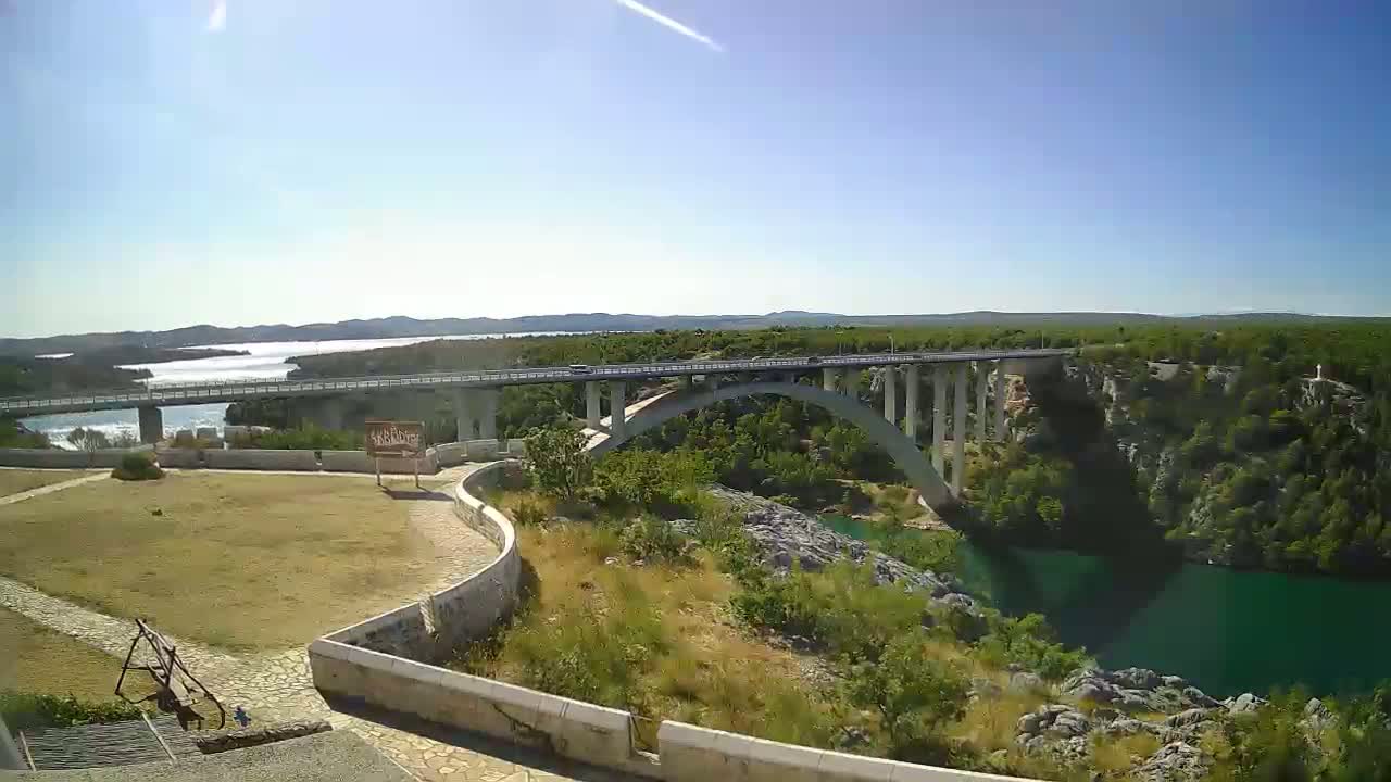 Most Krka Bridge & Krka River Live Cam - Skradin, Sibenik-Knin, Croatia