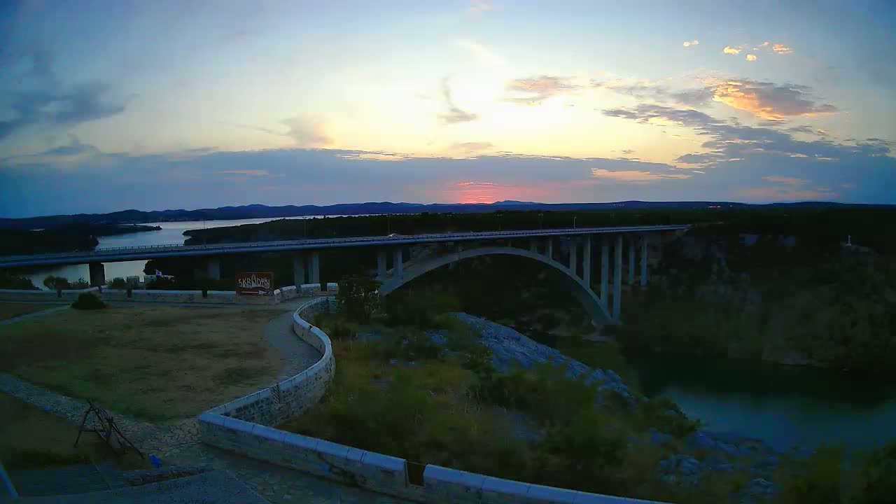 Most Krka Bridge & Krka River Live Cam - Skradin, Sibenik-Knin, Croatia