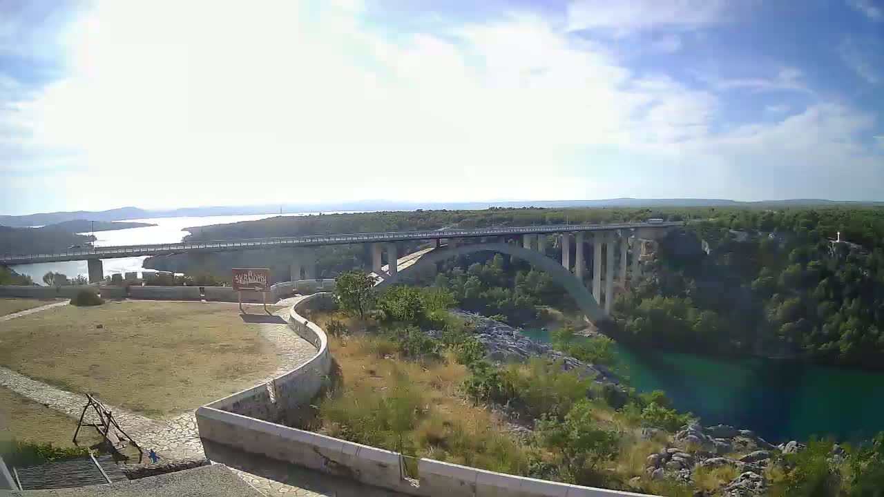 Most Krka Bridge & Krka River Live Cam - Skradin, Sibenik-Knin, Croatia