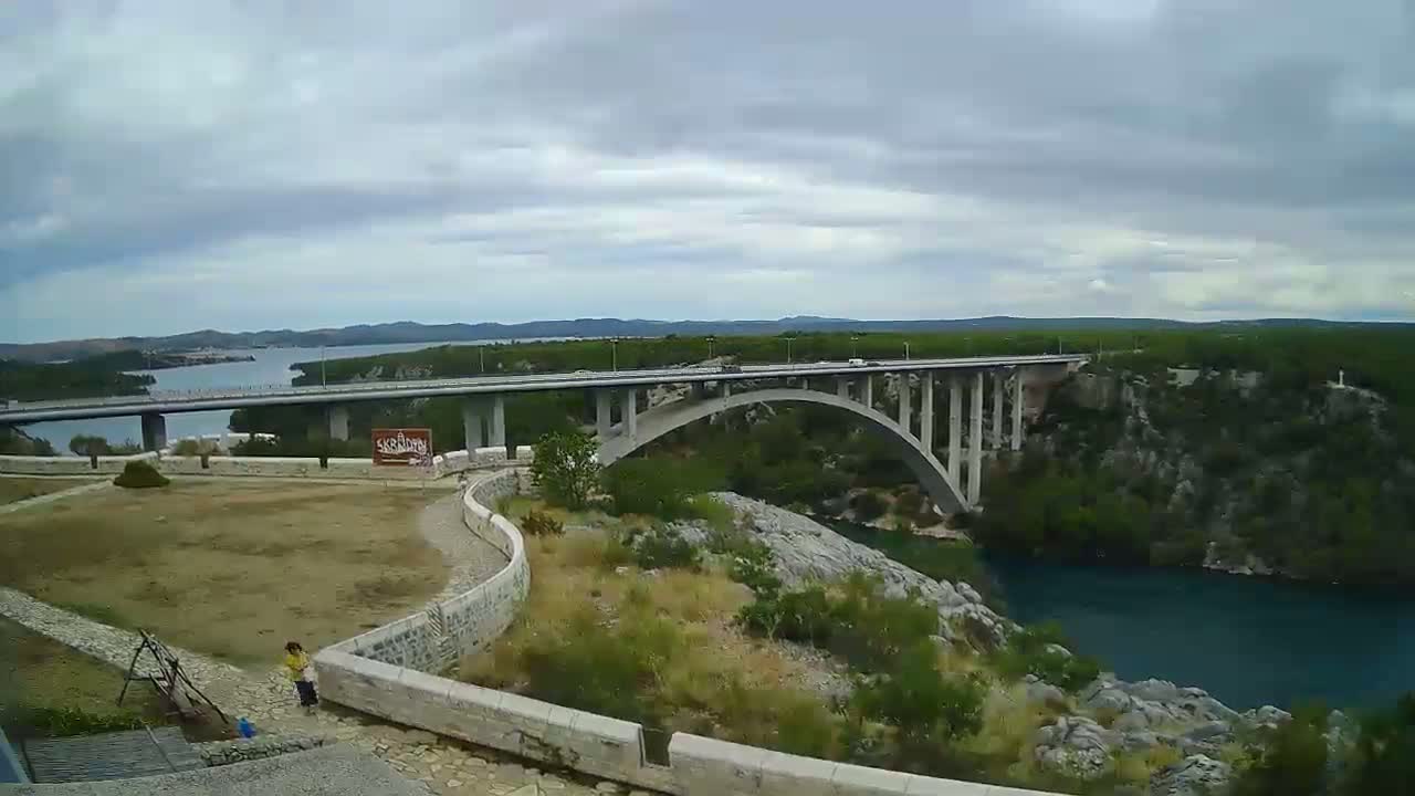 Most Krka Bridge & Krka River Live Cam - Skradin, Sibenik-Knin, Croatia