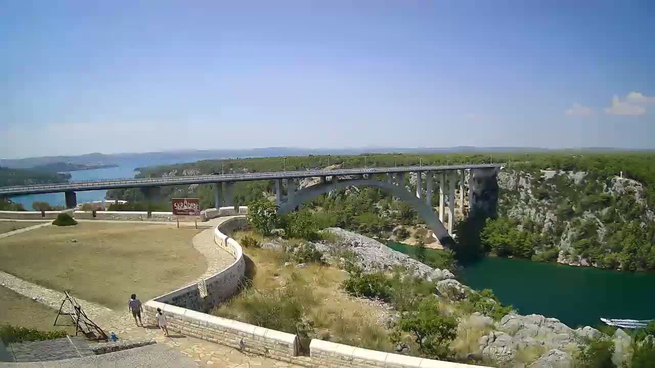 Most Krka Bridge & Krka River Live Cam - Skradin, Sibenik-Knin, Croatia