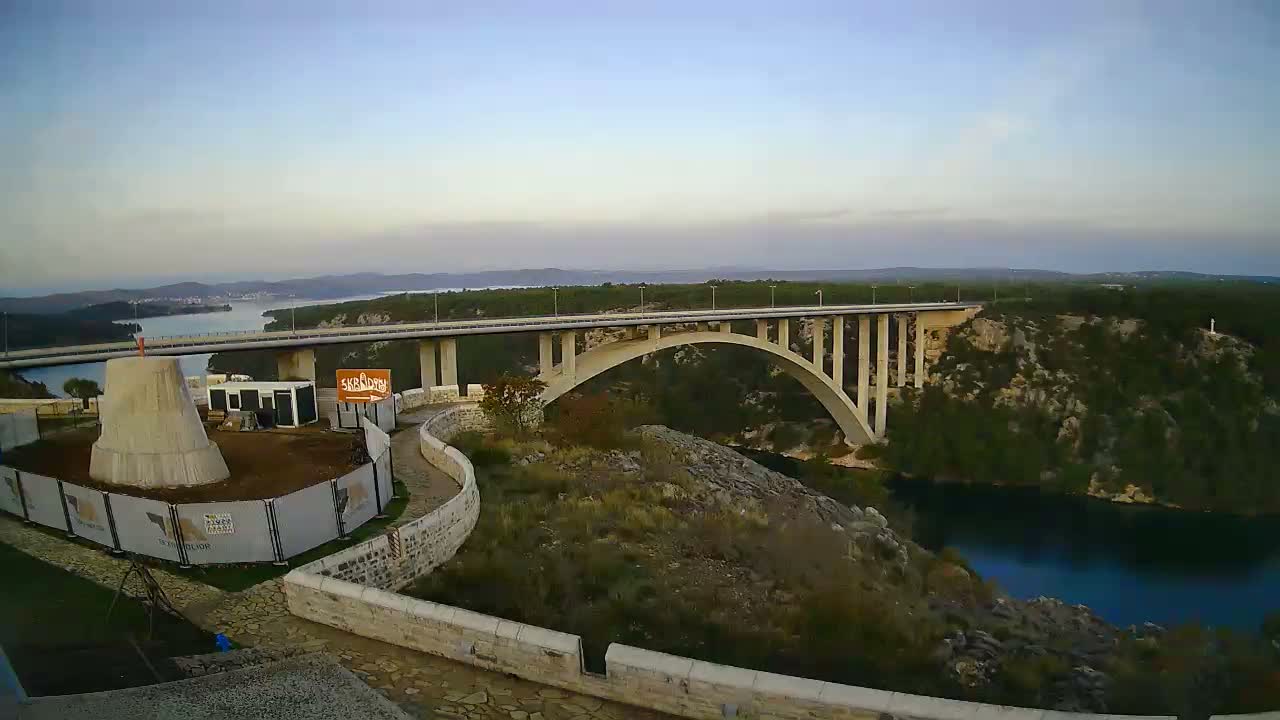 Most Krka Bridge & Krka River Live Cam - Skradin, Sibenik-Knin, Dalmatia, Croatia