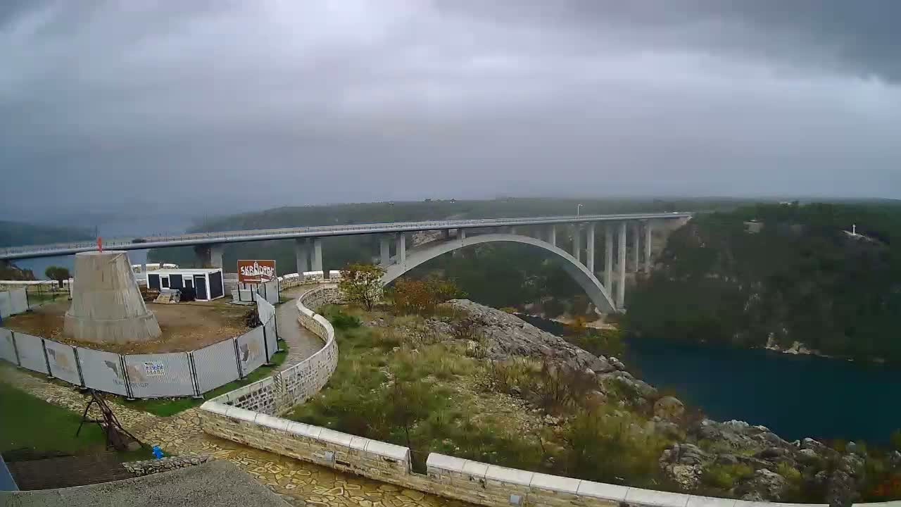 Most Krka Bridge & Krka River Live Cam - Skradin, Sibenik-Knin, Dalmatia, Croatia
