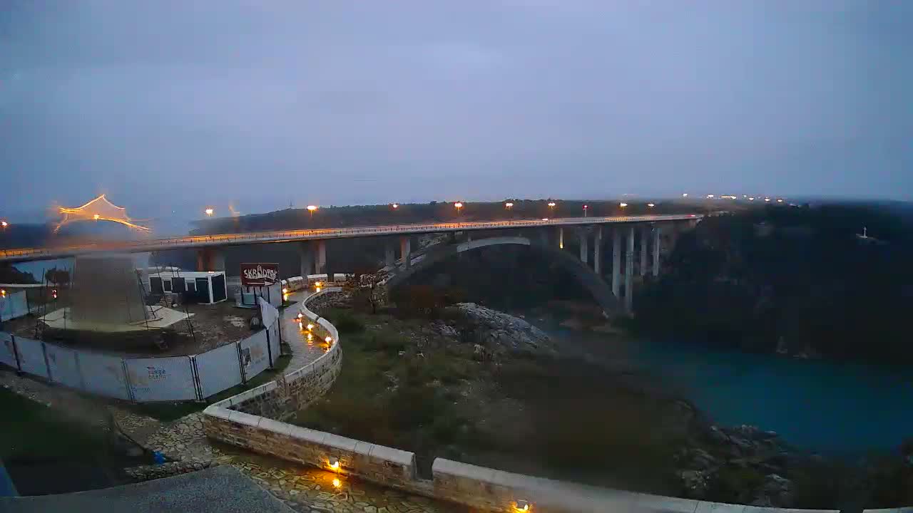Most Krka Bridge & Krka River Live Cam - Skradin, Sibenik-Knin, Dalmatia, Croatia
