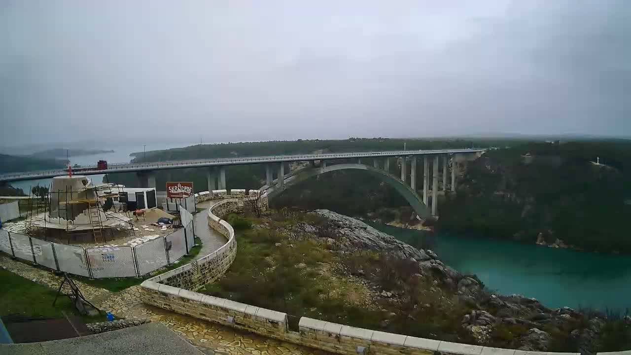 Most Krka Bridge & Krka River Live Cam - Skradin, Sibenik-Knin, Dalmatia, Croatia