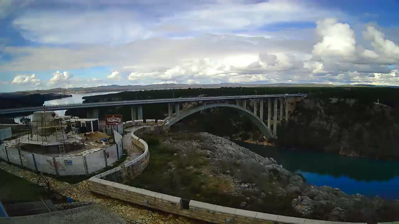 Most Krka Bridge & Krka River Live Cam - Skradin, Sibenik-Knin, Dalmatia, Croatia