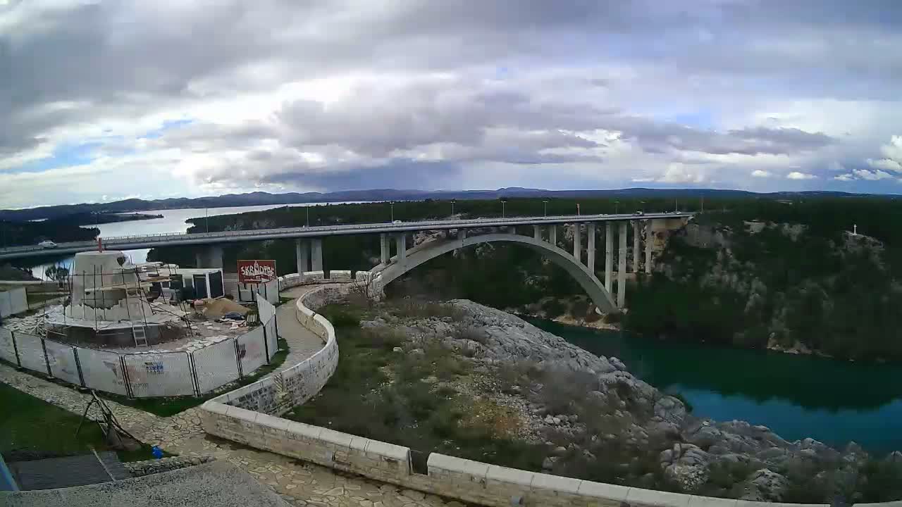 Most Krka Bridge & Krka River Live Cam - Skradin, Sibenik-Knin, Dalmatia, Croatia