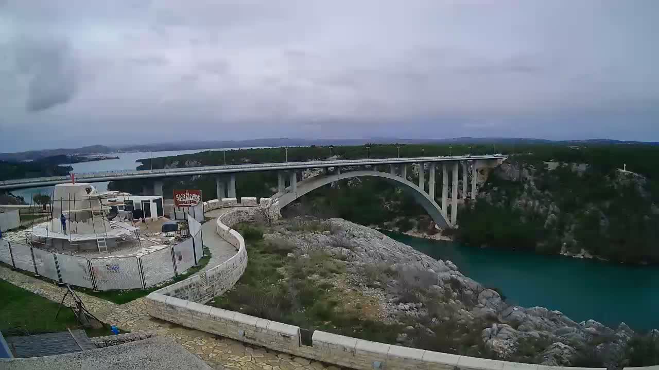 Most Krka Bridge & Krka River Live Cam - Skradin, Sibenik-Knin, Dalmatia, Croatia