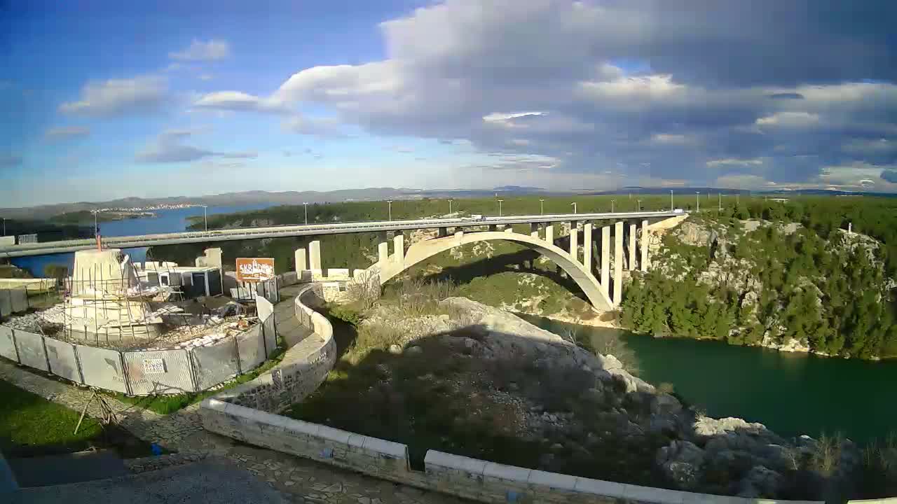 Most Krka Bridge & Krka River Live Cam - Skradin, Sibenik-Knin, Dalmatia, Croatia