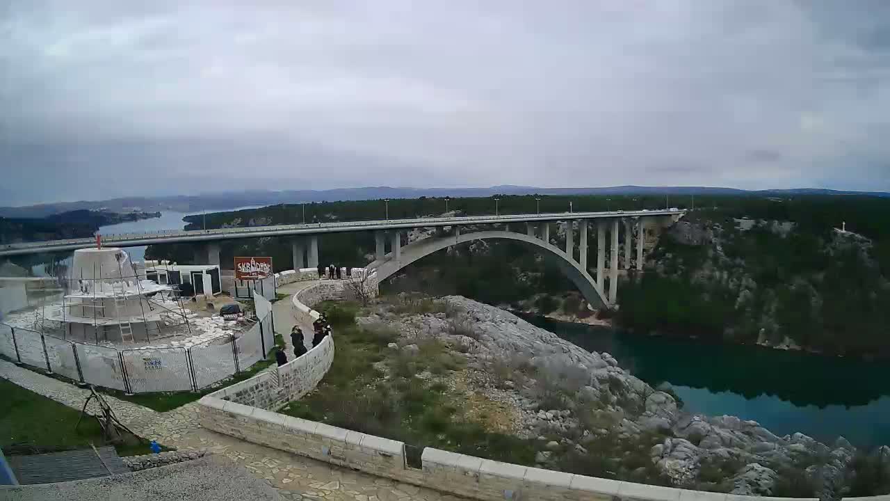 Most Krka Bridge & Krka River Live Cam - Skradin, Sibenik-Knin, Dalmatia, Croatia