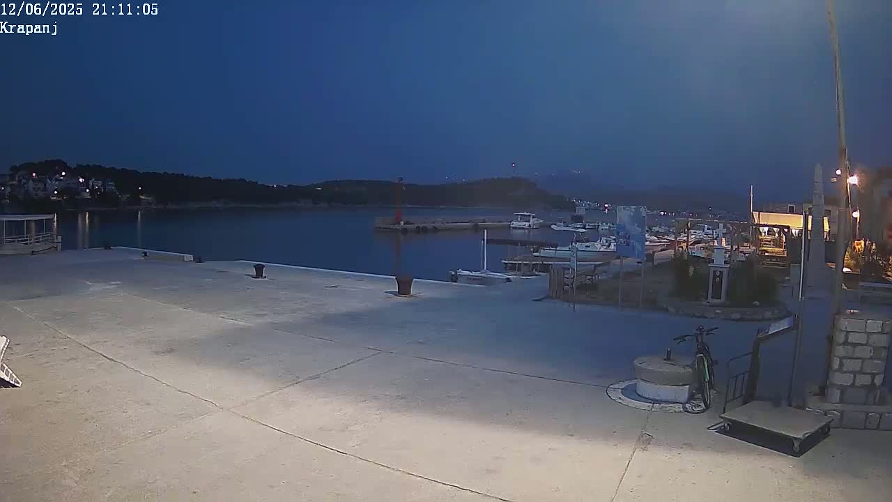 Krapanj Village & Brodarica Coast Live Cam - Sibenik, Sibenik-Knin, Croatia