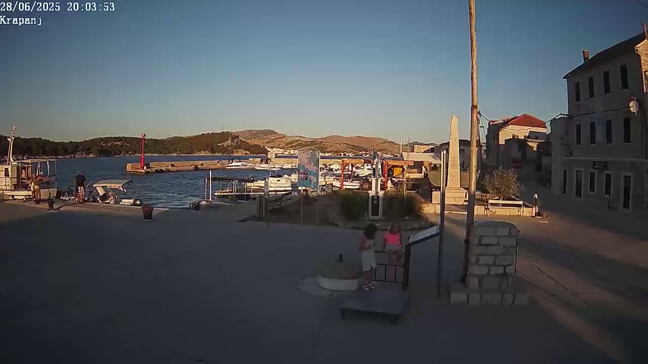 Krapanj Village & Brodarica Coast Live Cam - Sibenik, Sibenik-Knin, Croatia