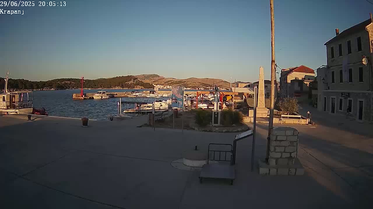 Krapanj Village & Brodarica Coast Live Cam - Sibenik, Sibenik-Knin, Croatia